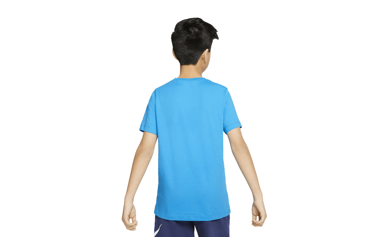 NIKE Boys Tops L / Blue NIKE - Big Boys Crew Neck Short Sleeve Graphic Shirt