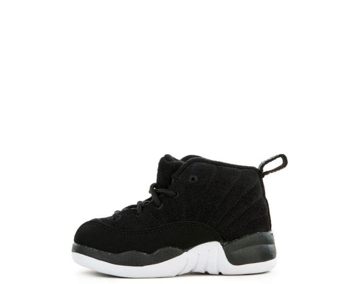 Nike Kids Shoes 23.5 / Black Jordan 12 Retro