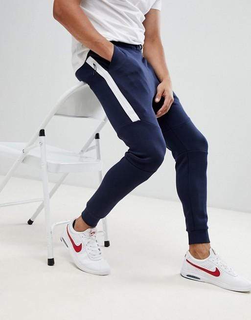 Nike Mens Bottoms Large / Navy Tech Fleece Jogger