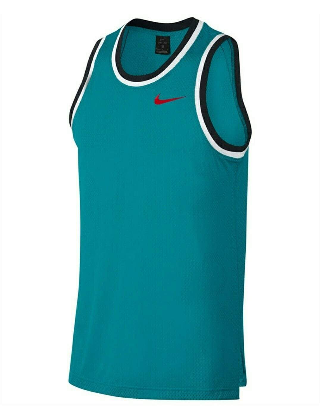 Nike Mens sports Green / Large Dri-Fit Basketball Jersey
