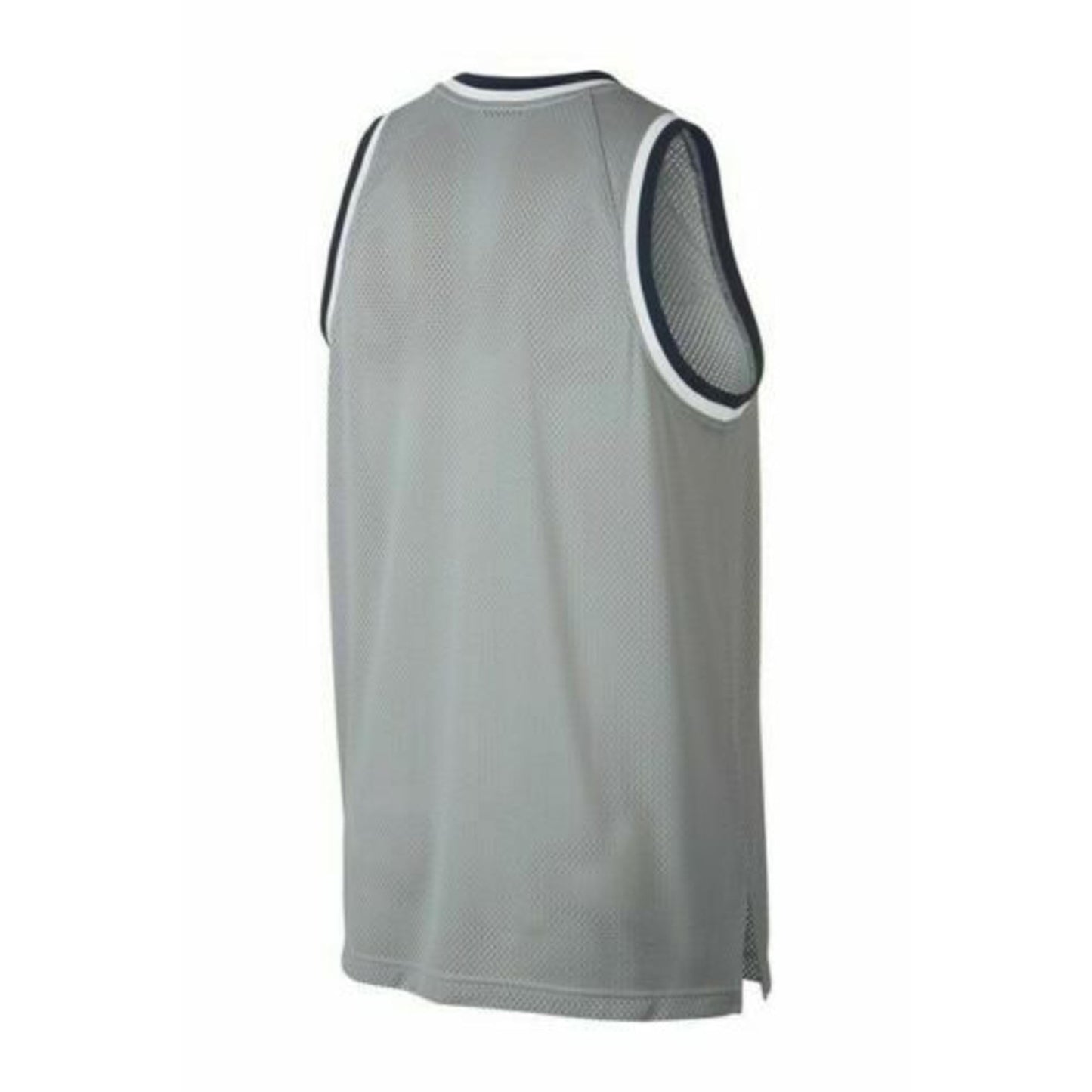 Nike Mens sports Grey / X-Large Dri-Fit Basketball Jersey In Silver