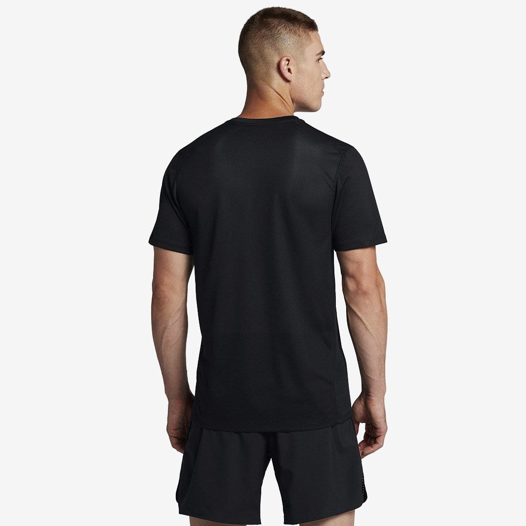 Nike Mens sports Dri-FIT Breathe Short Sleeve Top