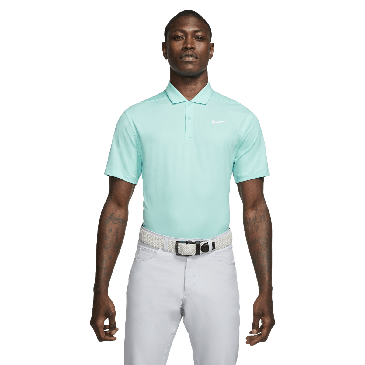 Nike Mens sports Aqua / X-Large DRI-FIT Victory Men's Golf Polo
