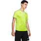 Nike Mens sports Neon Green / Medium Rafa Men's Short-Sleeve Tennis Top