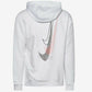 Nike Mens Tops Large / White Evolution Of The Swoosh Hoodie