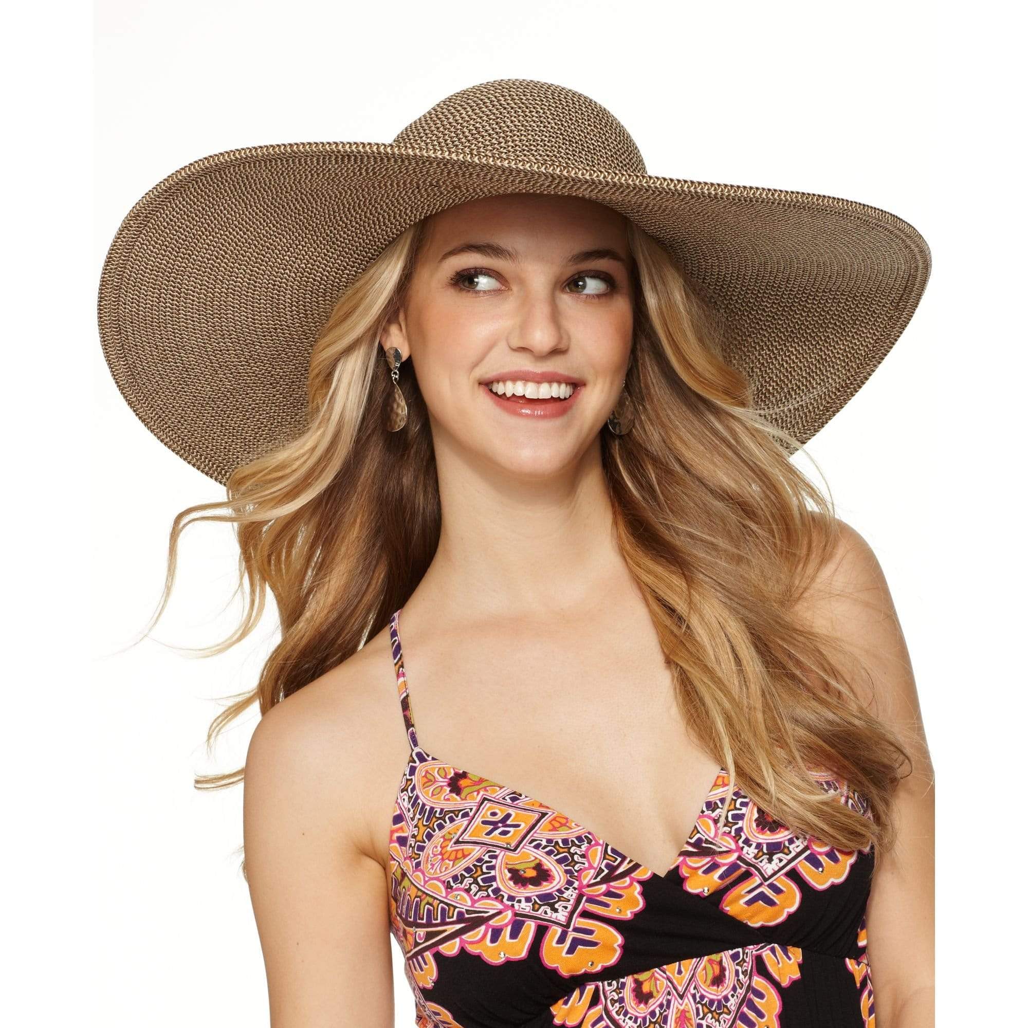 Nine west packable store super floppy hat