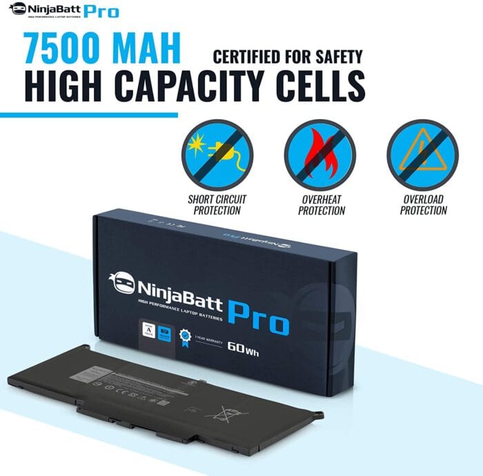 NINJABATT Electronic Accessories NINJABATT - Laptop Battery