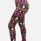 No Boundaries Womens Bottoms X-Small / Multi-Color No Boundaries - Printed Skull Pajama