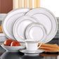 Noritake Kitchenware Crestwood Platinum 50-Piece Set, Service for 8
