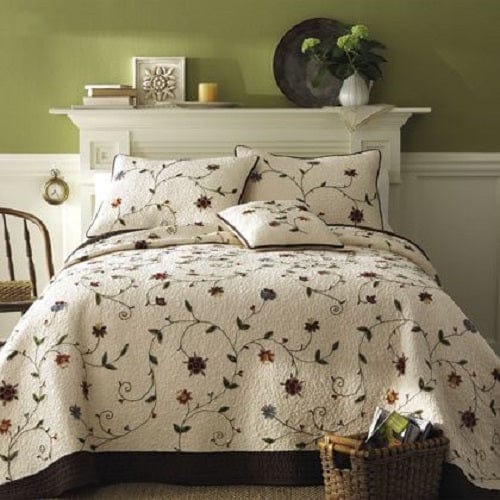 NOSTALGIA Comforter/Quilt/Duvet Twin / Beige NOSTALGIA - Twin Quilt Ambria