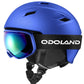 ODOLAND Sports Tools Blue ODOLAND - Snow Ski Helmet and Goggles Set