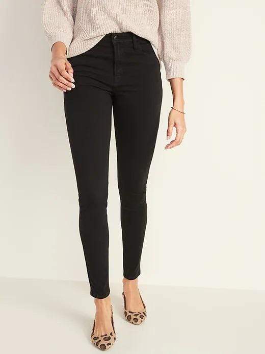 OLD NAVY Womens Bottoms 26 / Black OLD NAVY - Skinny Jeans