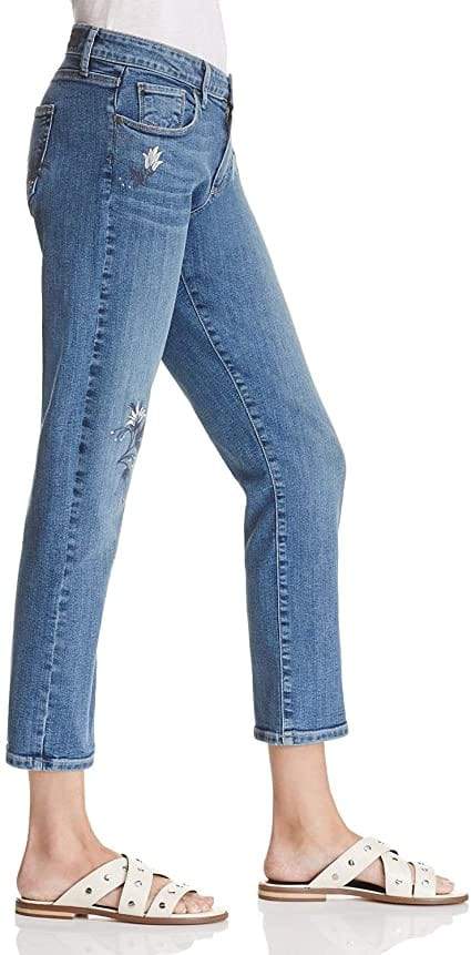 PAIGE Womens Bottoms 28 / Denim Blue PAIGE - Brigitte Boyfriend Skinny Jeans