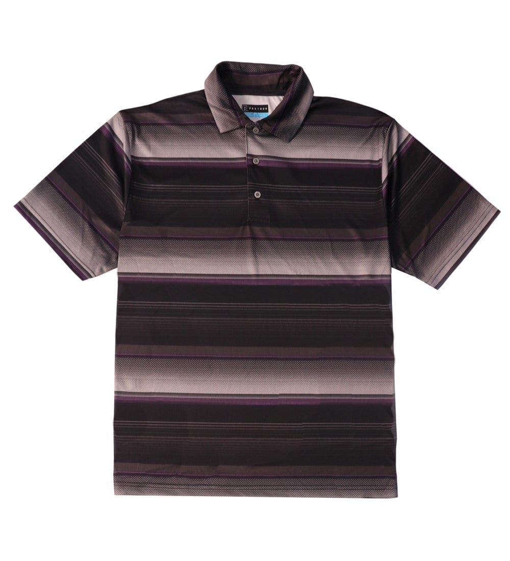 PGATOUR Mens Tops L / Grey PGATOUR - Heathered Golf Polo Shirt