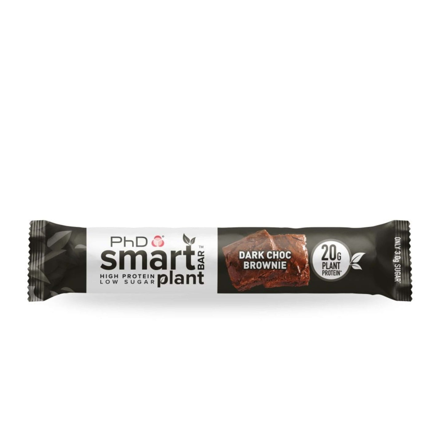 PHD Sports Supplements Dark Choc Brownie PHD - Smart Bar Plant 12x64g