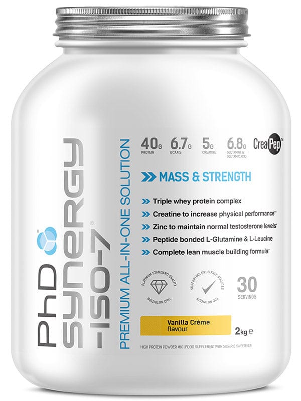 PHD Sports Supplements Vanilla PHD - SYNERGY-ISO-7-2KG