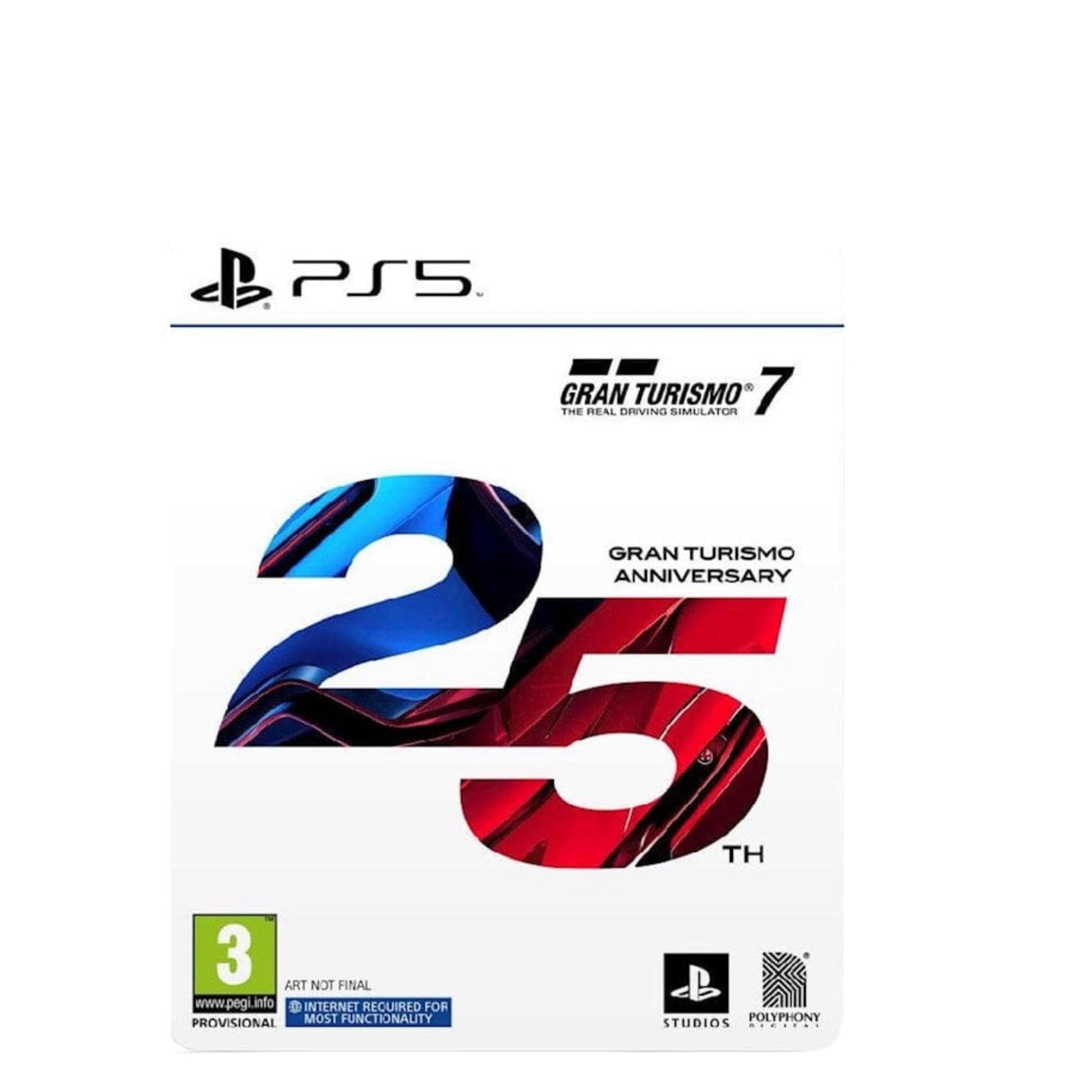 PLAYSTATION Electronic Accessories PLAYSTATION -  PS5 GT7 25TH  SPECIAL EDT DUAL