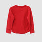 PLC Boys Tops 5-6 Years / Red Long Sleeve Top
