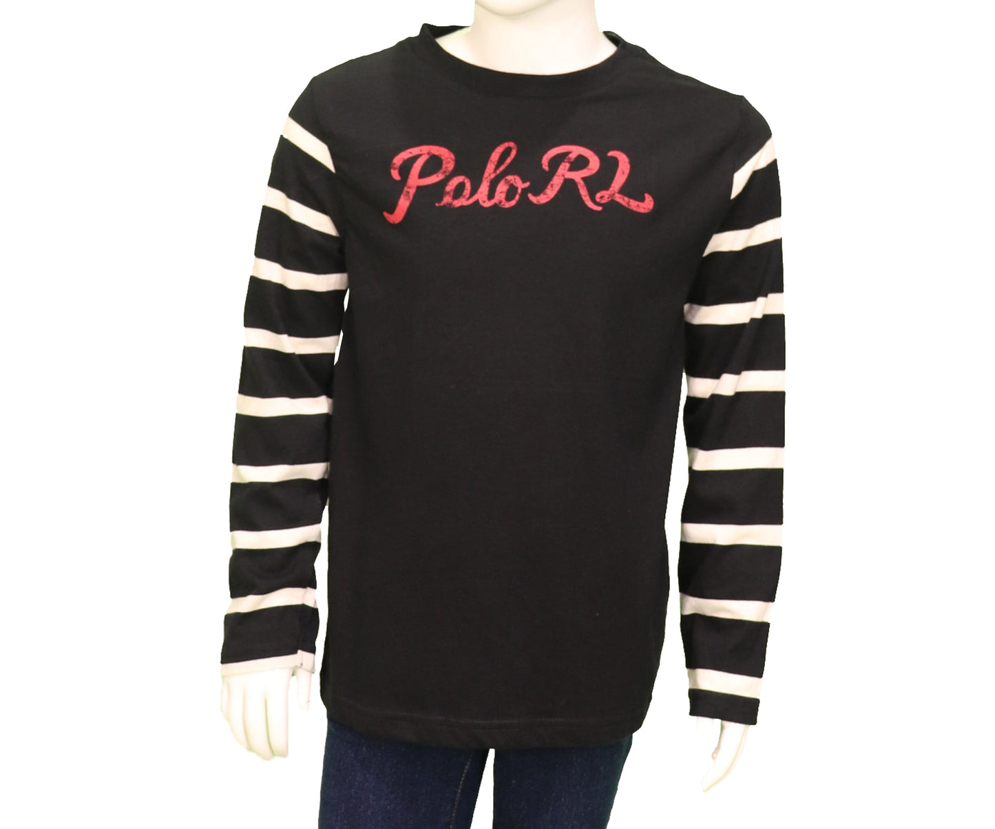 Polo Ralph Lauren Boys Tops POLO RALPH LAUREN - Kids - Polo RL Logo Long Sleeve Top