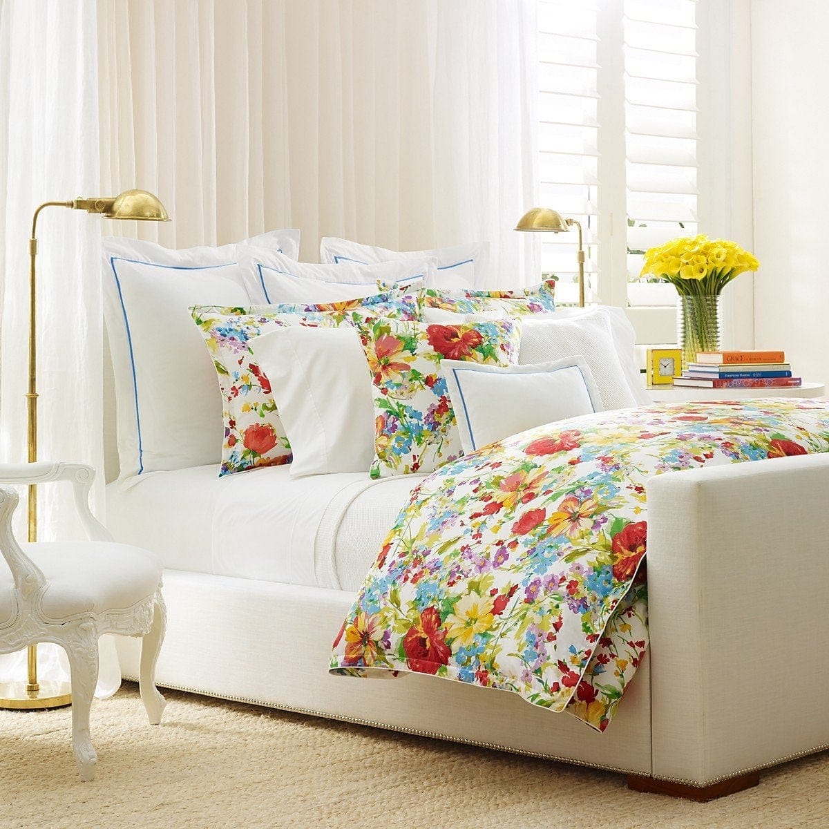 POLO RALPH LAUREN Comforter/Quilt/Duvet King / Multi Color POLO RALPH LAUREN - Colorful King Comforter