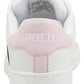 Polo Ralph Lauren Kids Shoes 35 / White/Pink Quilton Bear Sneakers Shoes