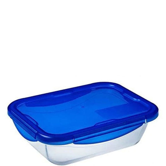 PYREX Kitchenware PYREX - Cook & Go Glass Rectangular Dish With Lid  1.7L
