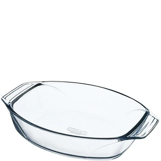 PYREX Kitchenware PYREX - Glass Oval Roaster 40 cm x 28 cm