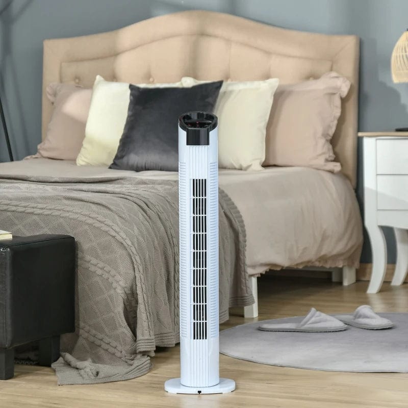 QUIGG Home Appliances & Accessories QUIGG - Digital Oscillating Tower Fan with Remote Control