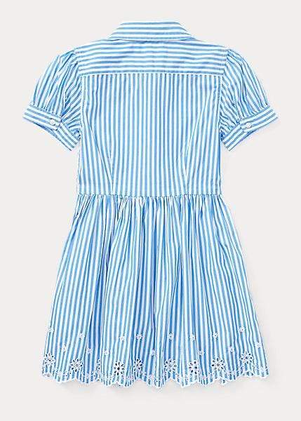 Ralph Lauren Apparel 4 Years Kids - Striped Cotton Shirtdress