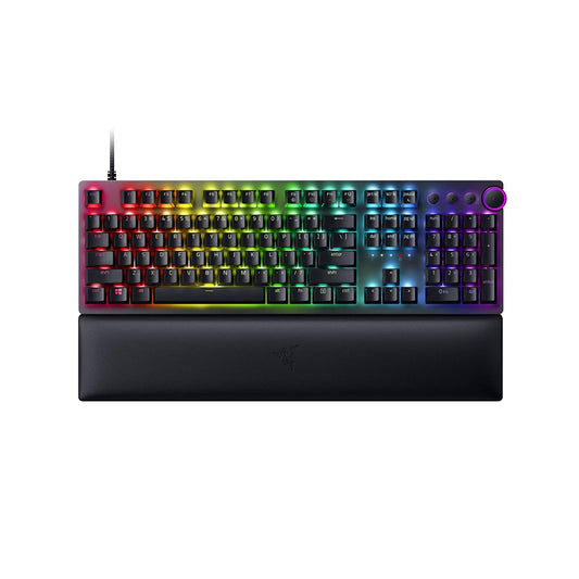 RAZER Laptops & Accessories RAZER - Huntsman V2 - Optical Gaming Keyboard (Clicky Purple Switch)