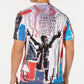 SEAN JOHN Mens Tops L / Multi-Color SEAN JOHN - Basquiat Graphic Shirt