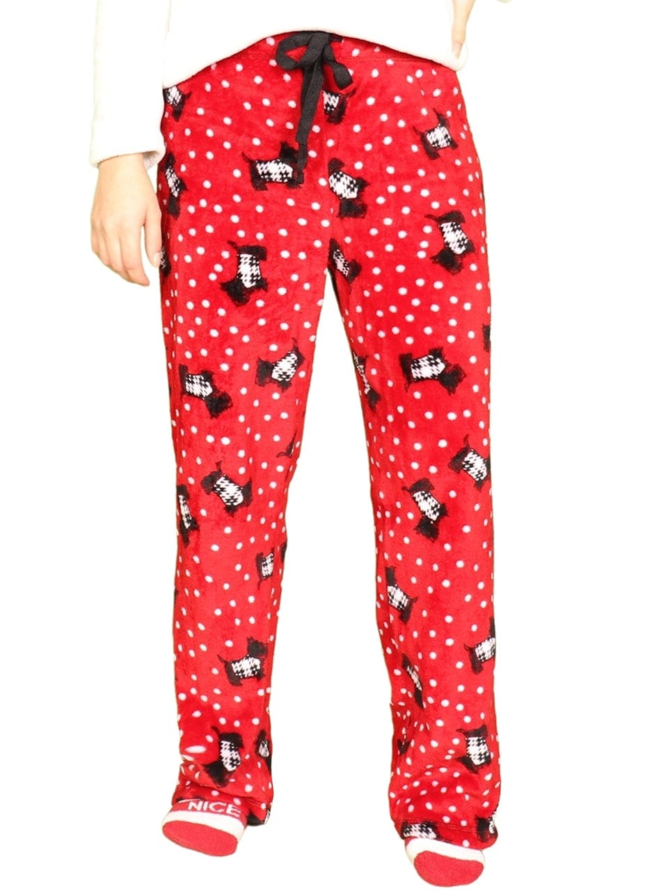 SECRET TREASURES Girls Bottoms L / Red SECRET TREASURES - Kids - Christmas Dog Pajama Pant