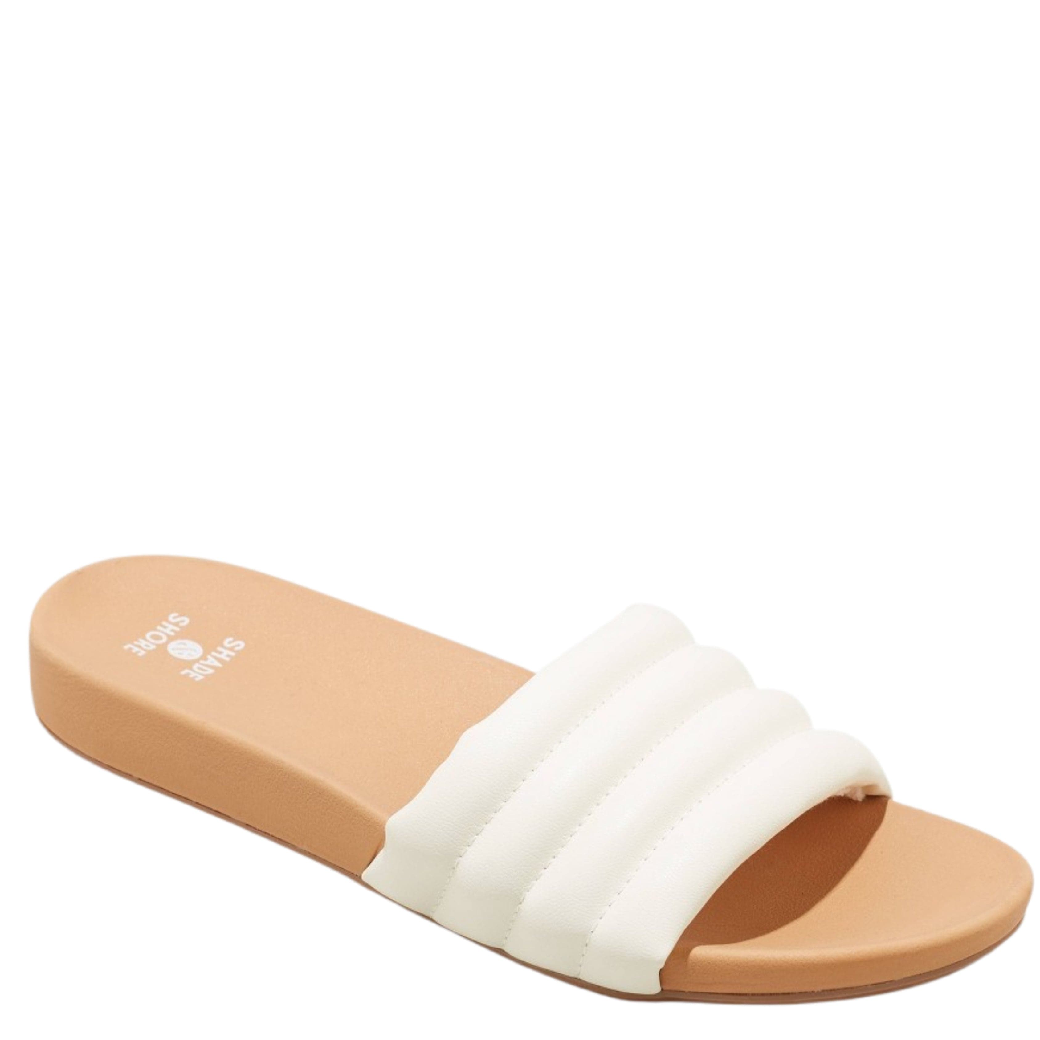 SHADE SHORE Kendra Single Band Slide Sandals Beyond Marketplace