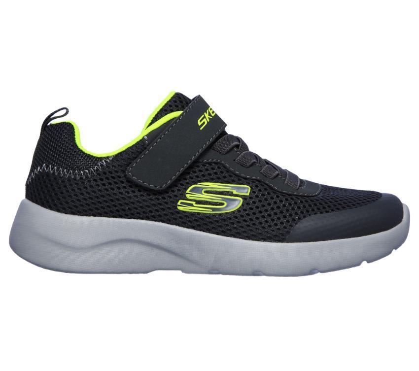 SKECHERS Kids Shoes 30 / Neon Green/ Light Grey Boys' Dynamight 2.0