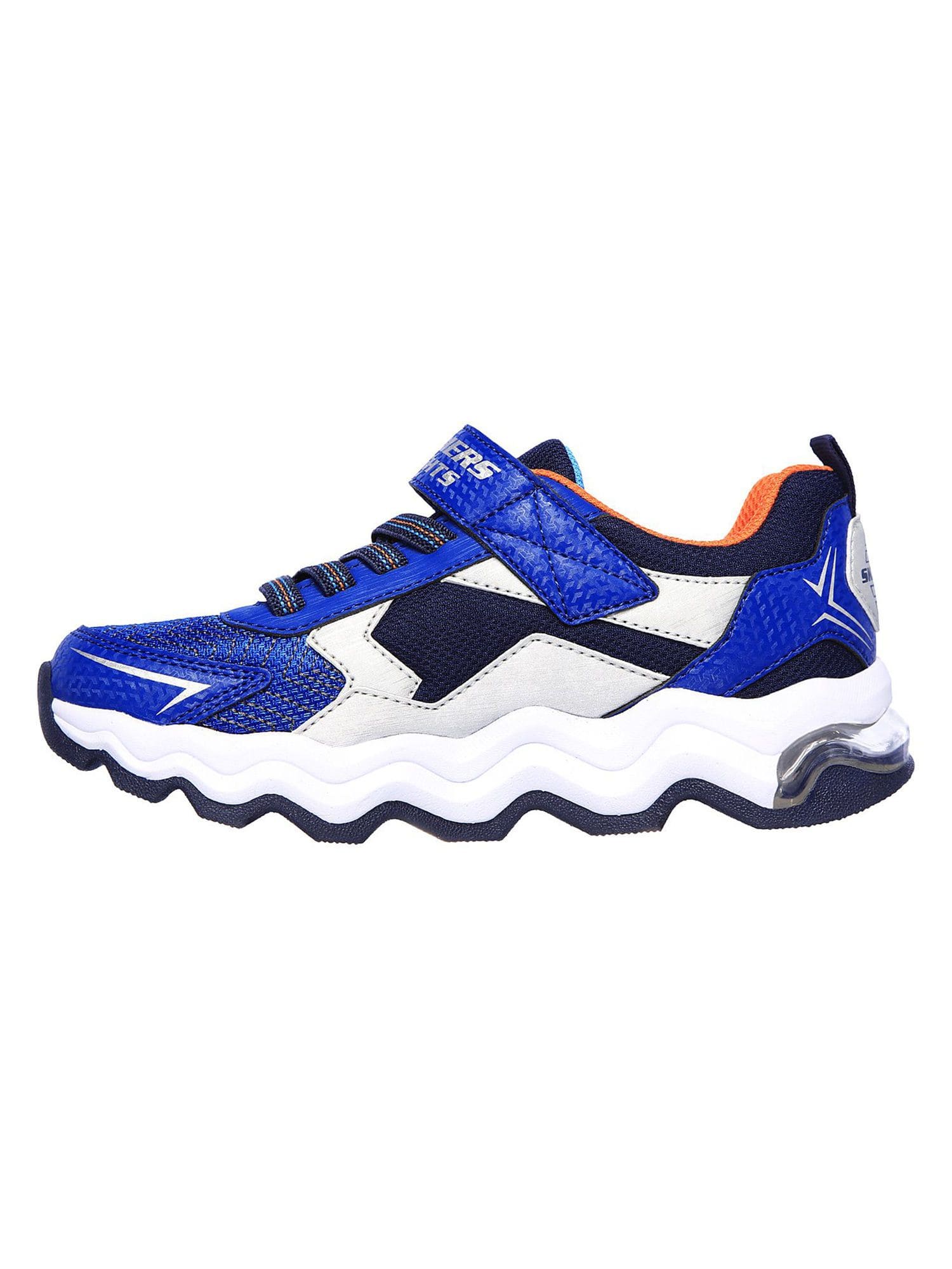 SKECHERS Kids Shoes 30 / Royal Blue Turbowave Solid Running Shoes