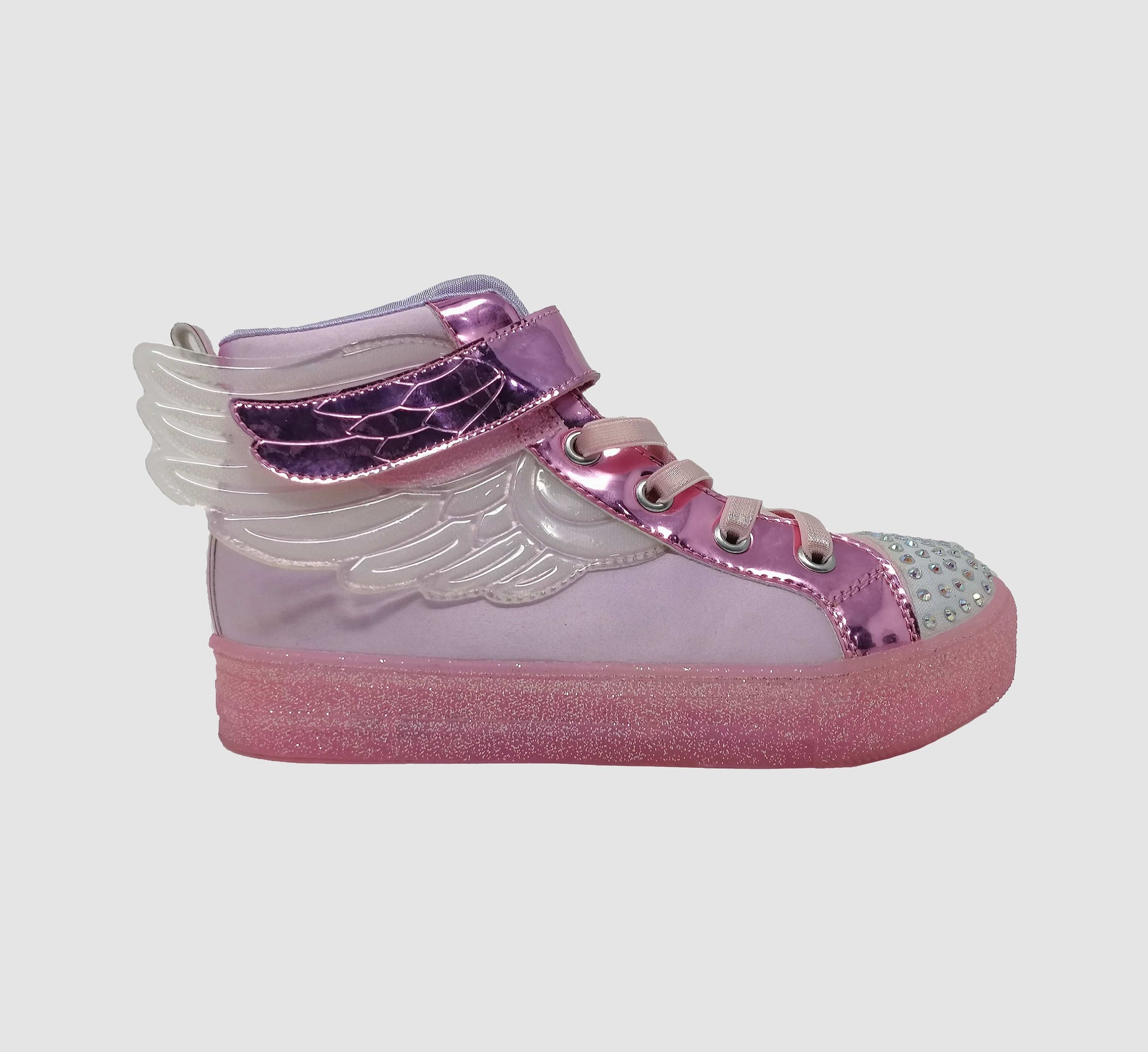 SKECHERS Kids Shoes 30 / Pink Twinkle Lite Sneakers - Glow