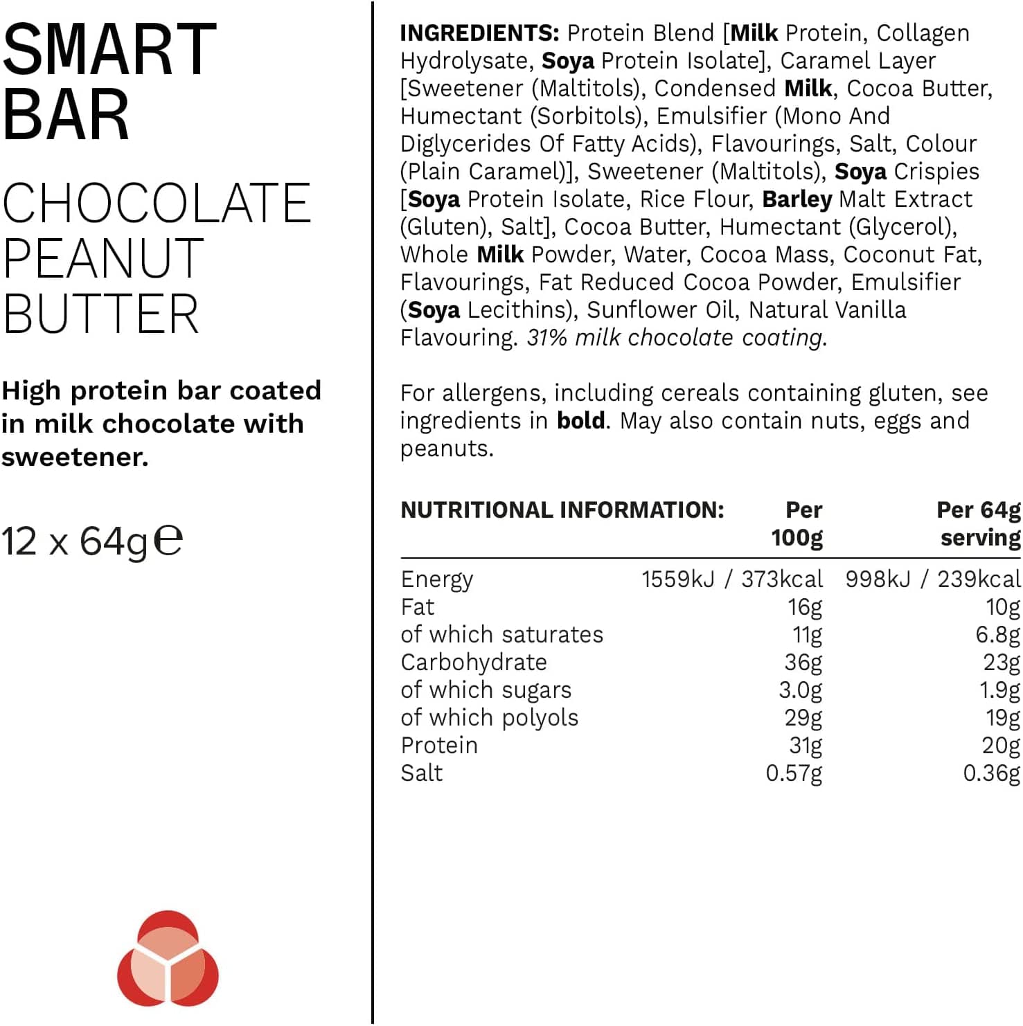 SMART BARS & CAKE Sports Supplements SMART BARS & CAKE -  Smart Bar