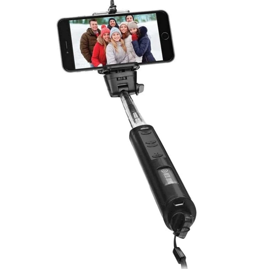 SMART GEAR Electronic Accessories Black SMART GEAR - Bluetooth Selfie Stick