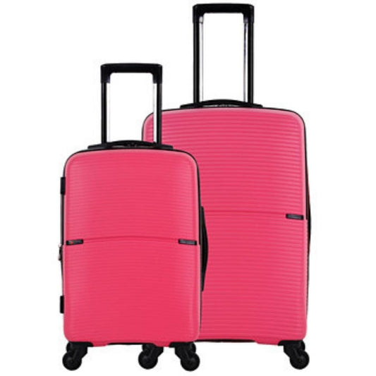 SOLITE Backpacks & Luggage Pink SOLITE -  Expandable Spinner Luggage 55.8 CM Carry On Pink