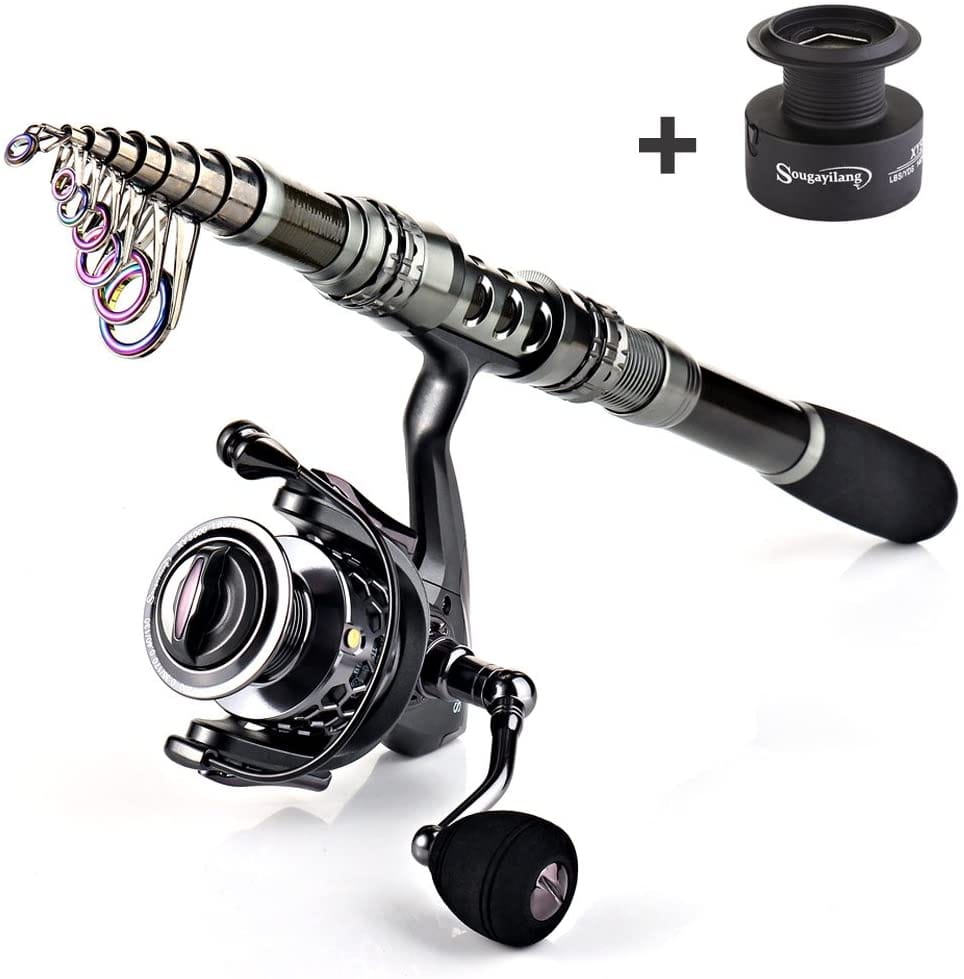 SOUGAYILANG General Merchandise SOUGAYILANG - Combos with Telescopic Rod Fishing