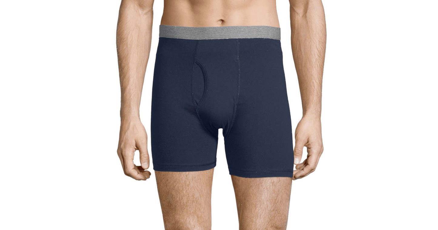 STAFFORD Mens Underwear X-Large / Navy Dry and Cool Boxer Briefs