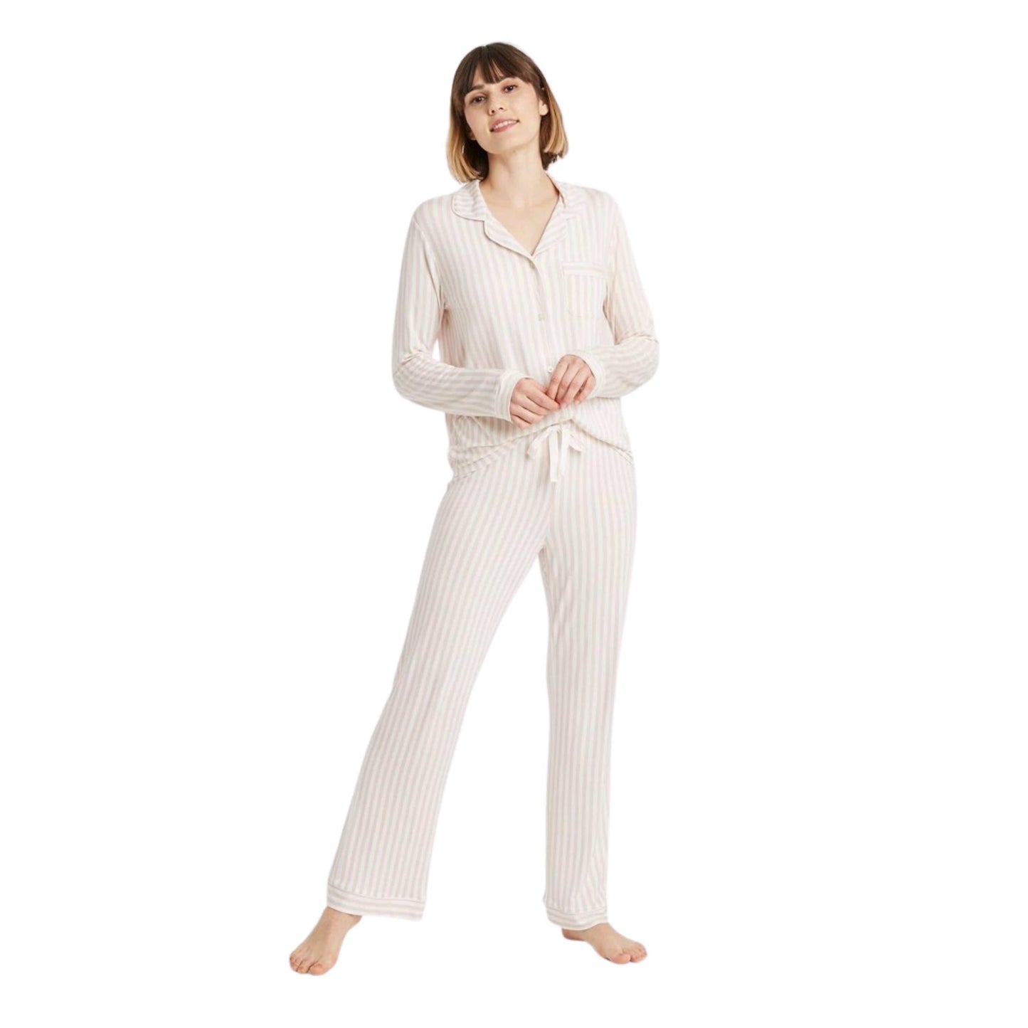 STARS ABOVE Womens Pajama XL / Multi-Color STARS ABOVE - Stripped Pajama Set