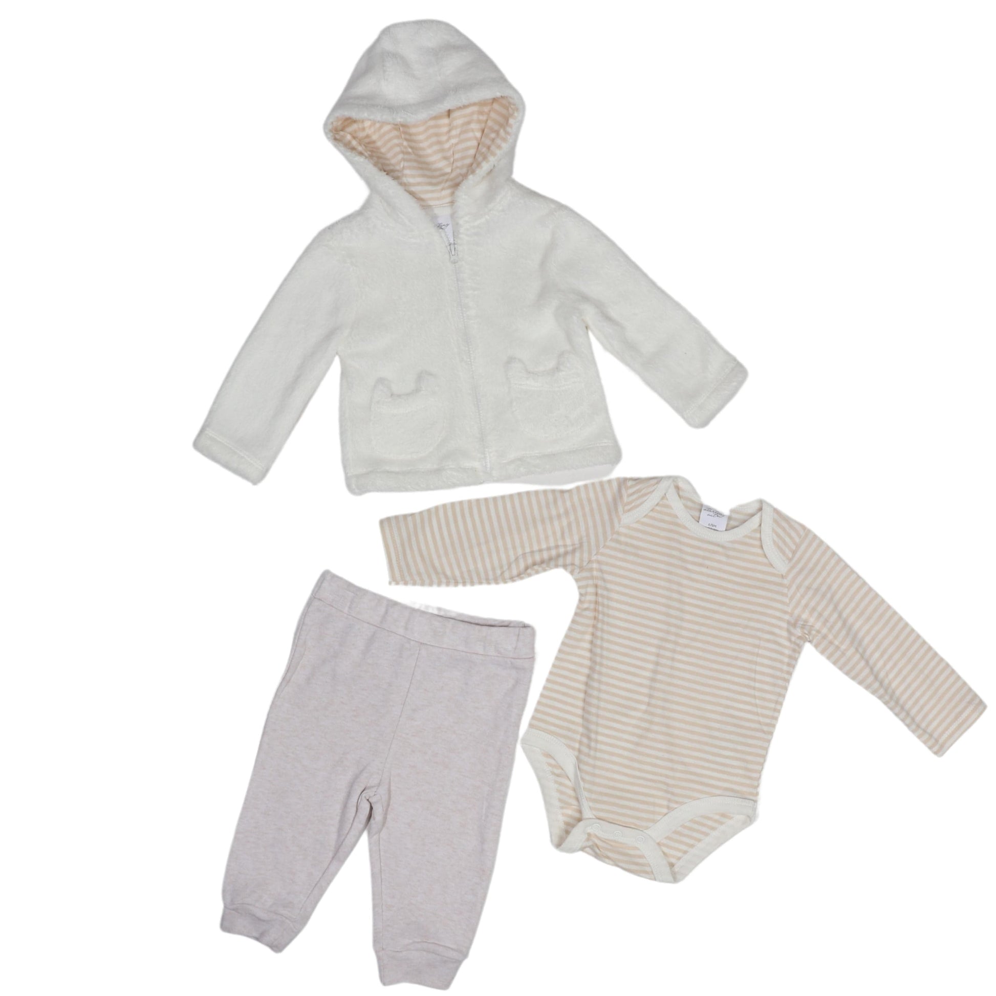 STARTING OUT Baby Boy 6-9 Month / Off-White STARTING OUT - Baby - Set Of 3