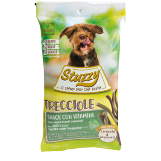 STUZZY Pet Food STUZZY -  DOG TWISTS WITH FRUIT FLAVOUR (160G)-