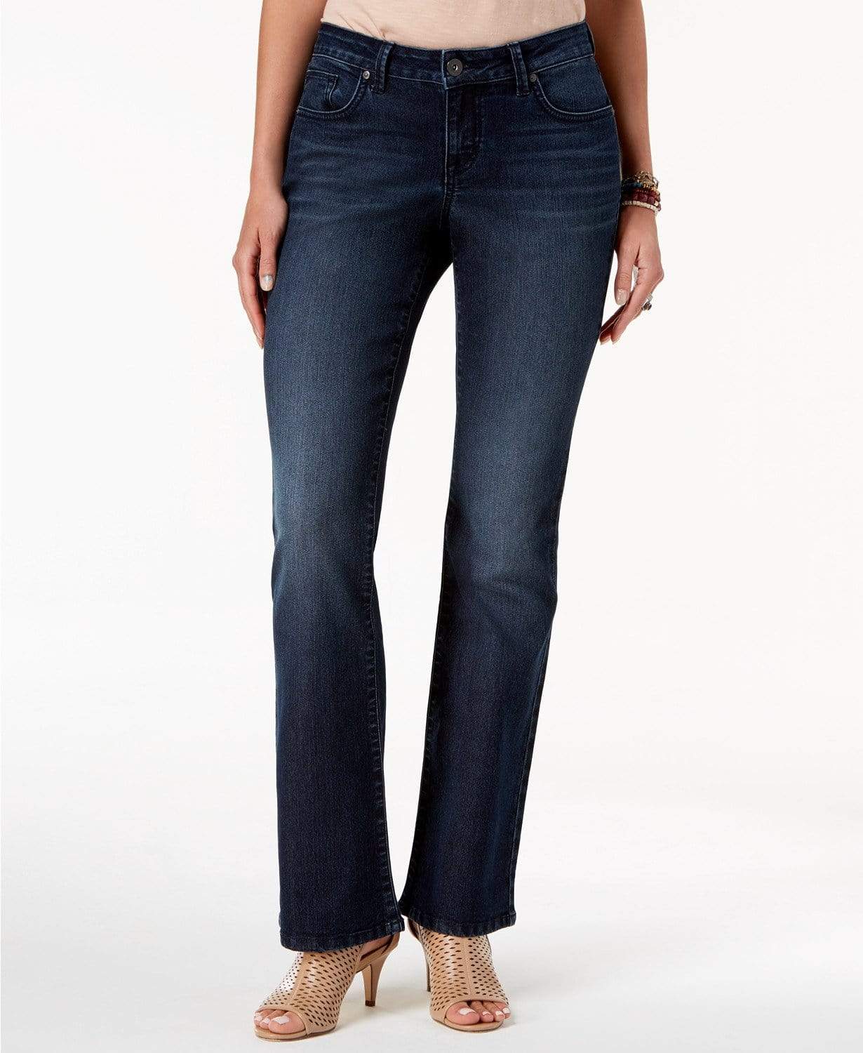 STYLE & CO Womens Bottoms STYLE & CO - Curvy Fit Bootcut Jeans