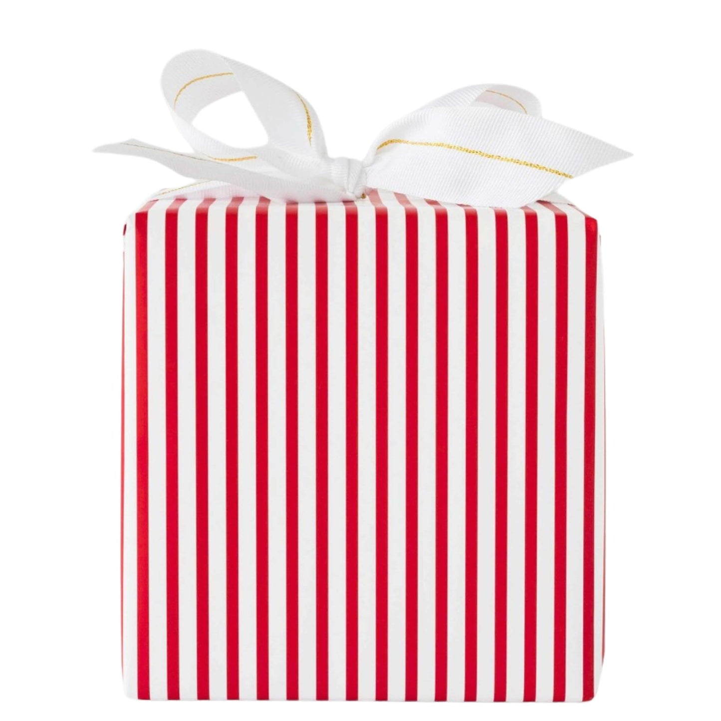 SUGAR PAPER Christmas Decoration SUGAR PAPER - Red Candy Cane Stripe Gift Wrap