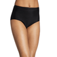 TC womens underwear Large / Black Microfiber No Show Lines Brief Panties