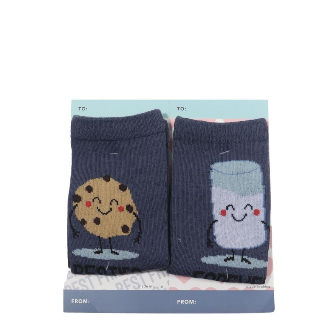 TEAR AND SHARE Clothing Accessories 9-11 Years / Navy TEAR AND SHARE - Kids - Milk & Cookies Socks