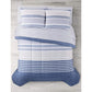 The Big One Comforter/Quilt/Duvet Twin XL / Blue The Big One - Alton Twin XL Stripe Comforter Set
