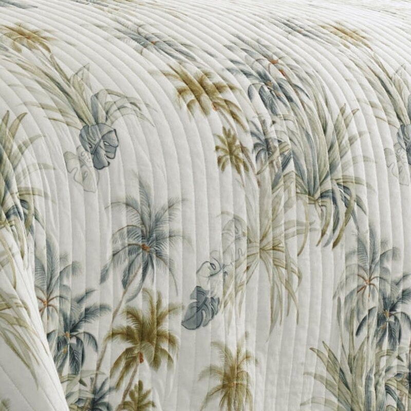 TOMMY BAHAMA Comforter/Quilt/Duvet King / Multi-color TOMMY BAHAMA - Serenity Palms Quilt - 1 Piece
